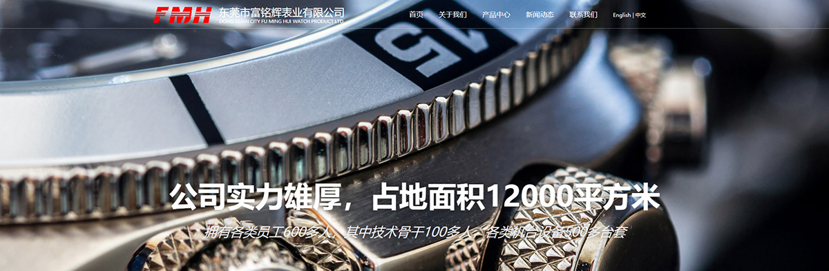 東(dōng)莞訊友(yǒu)網絡富銘輝表業(yè)網站(zhàn)建設案例1
