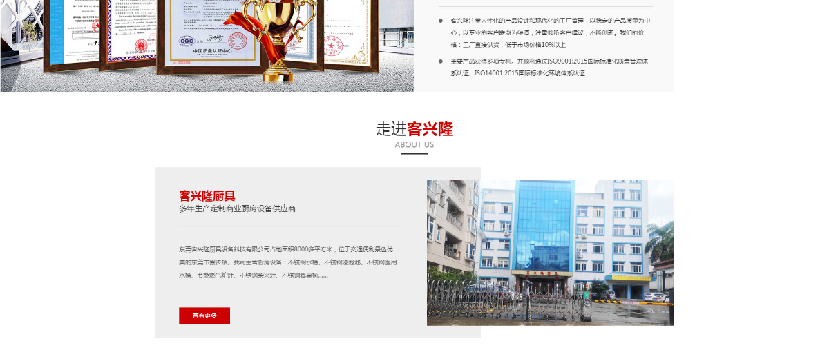 東(dōng)莞訊友(yǒu)網絡客興隆廚具網站(zhàn)建設案例10